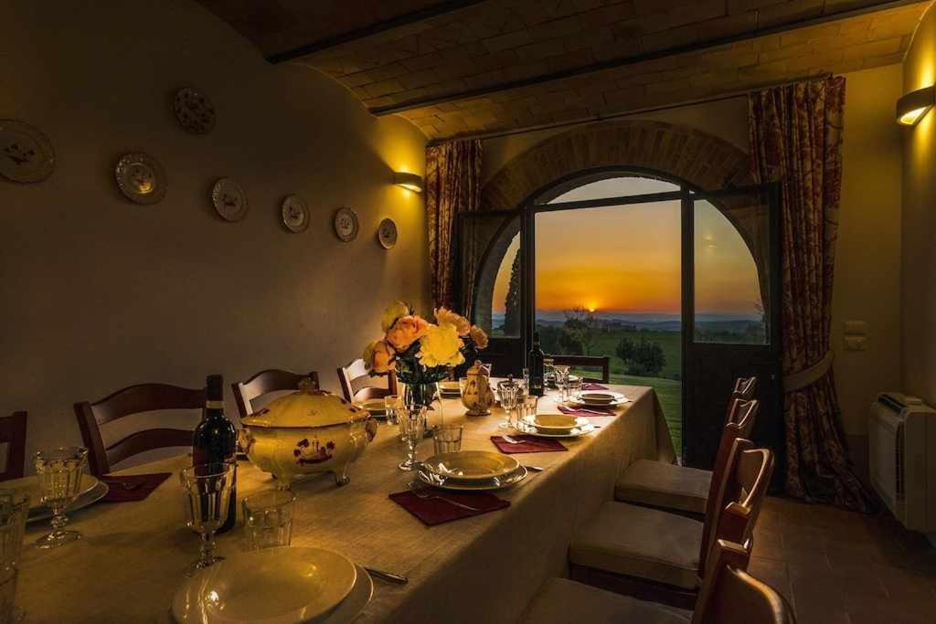 Villa I Cipressini Piscina Riscaldata Spa Toscana Pienza Extérieur photo