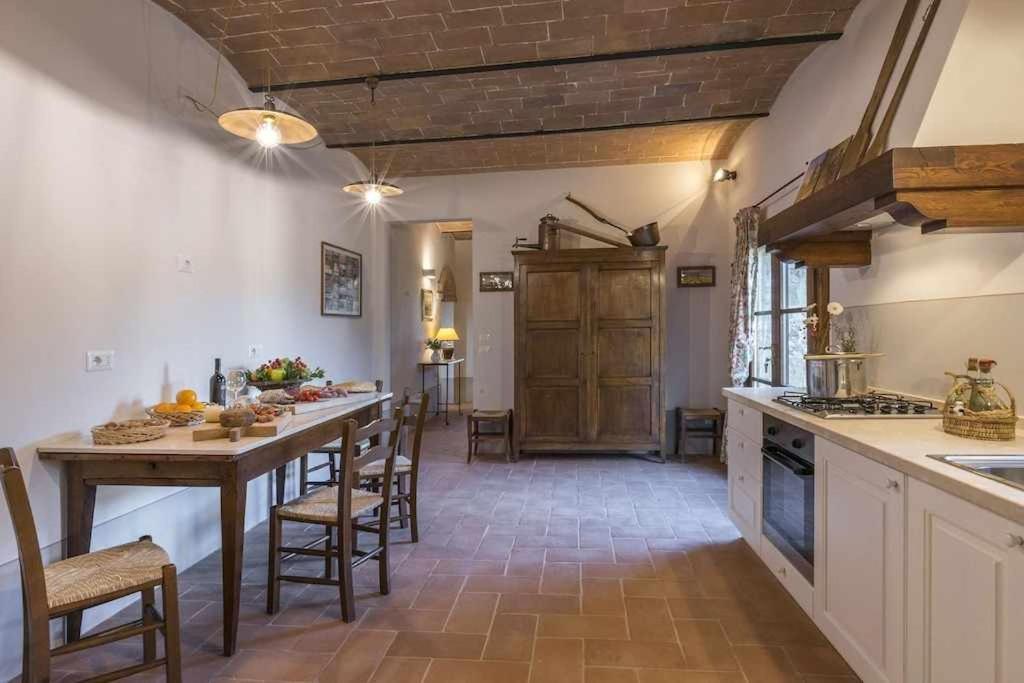Villa I Cipressini Piscina Riscaldata Spa Toscana Pienza Extérieur photo