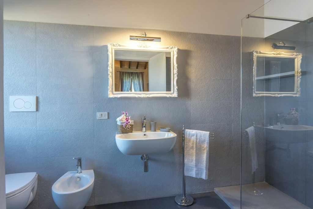 Villa I Cipressini Piscina Riscaldata Spa Toscana Pienza Extérieur photo