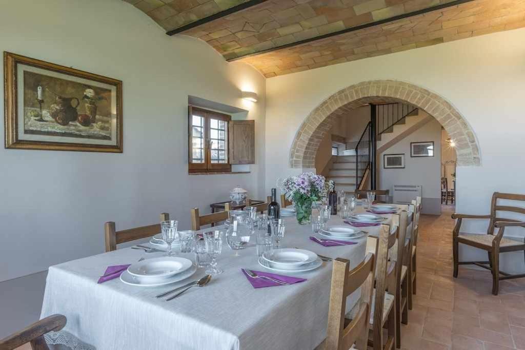 Villa I Cipressini Piscina Riscaldata Spa Toscana Pienza Extérieur photo