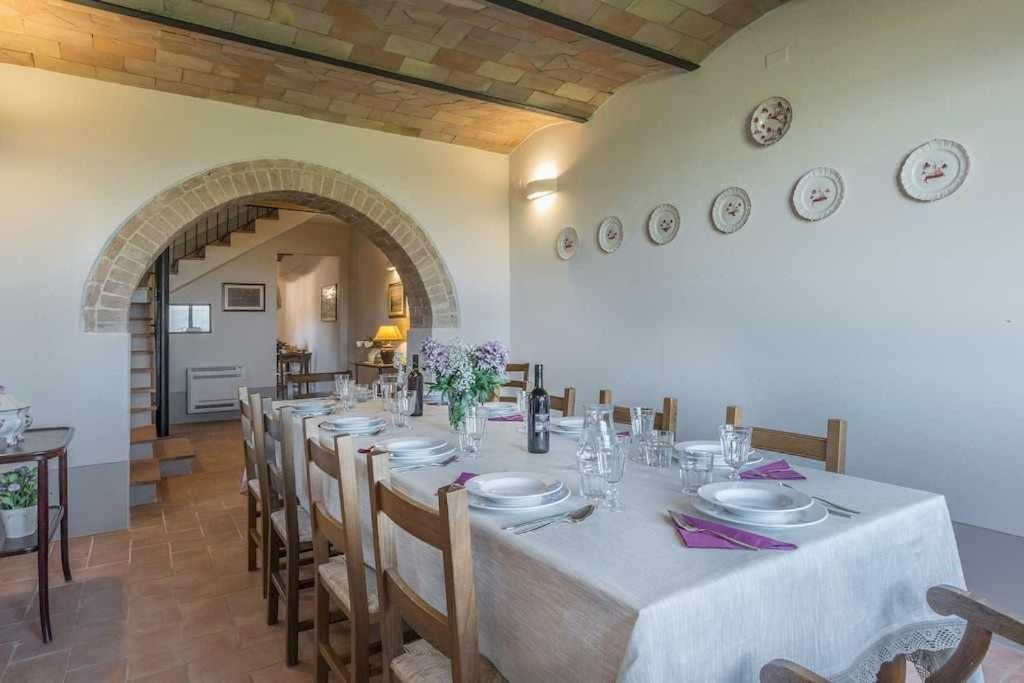 Villa I Cipressini Piscina Riscaldata Spa Toscana Pienza Extérieur photo