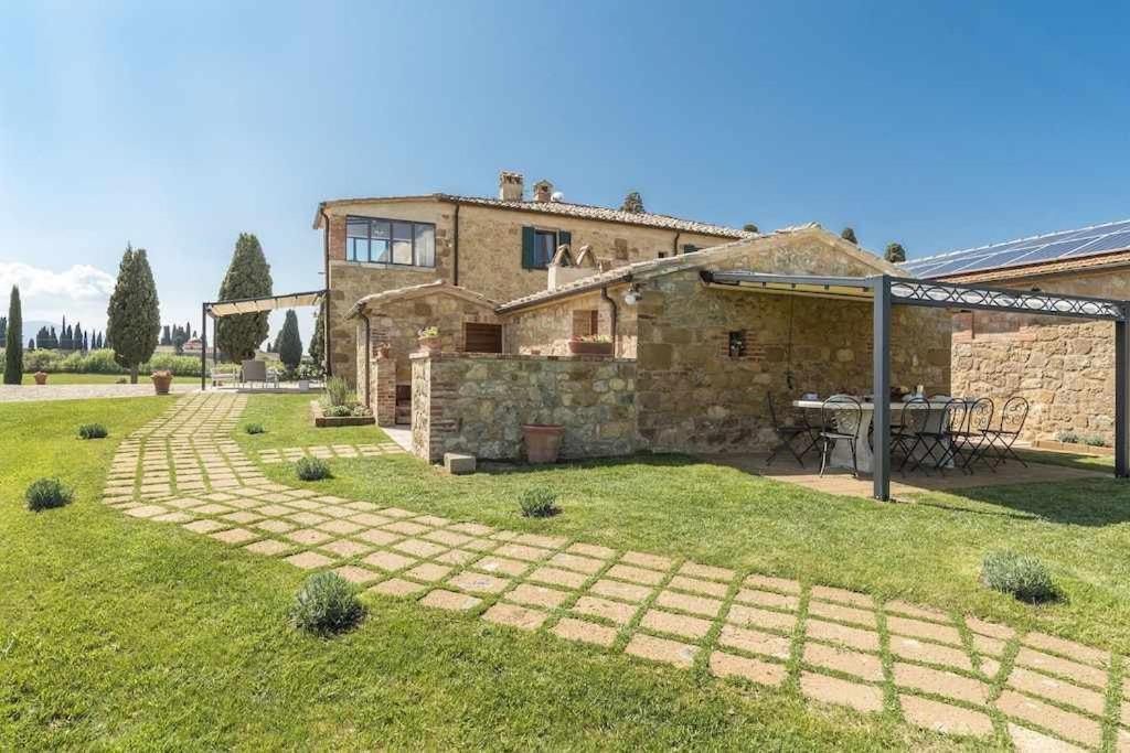Villa I Cipressini Piscina Riscaldata Spa Toscana Pienza Extérieur photo