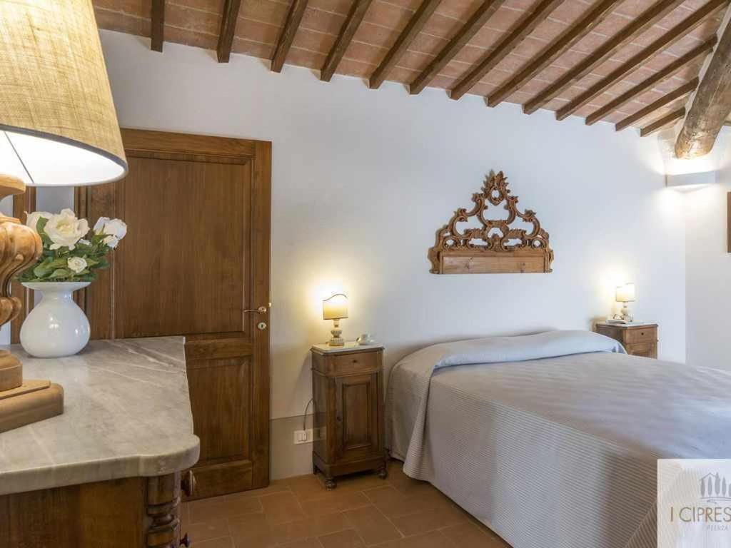 Villa I Cipressini Piscina Riscaldata Spa Toscana Pienza Extérieur photo