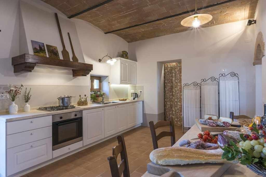 Villa I Cipressini Piscina Riscaldata Spa Toscana Pienza Extérieur photo