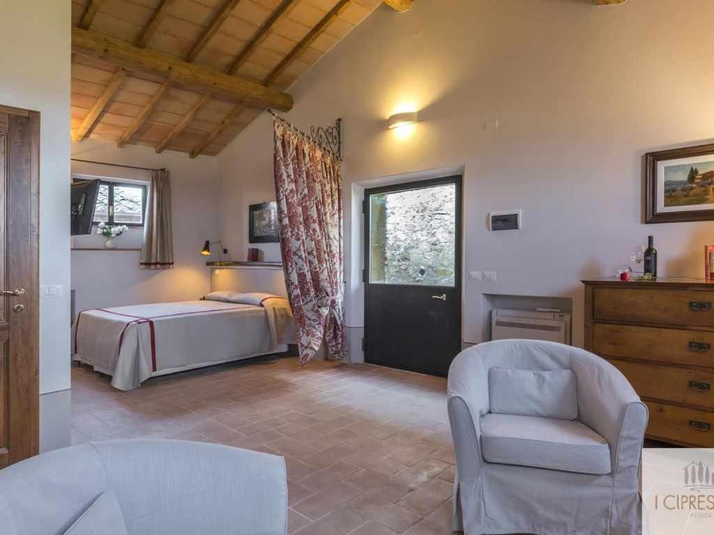 Villa I Cipressini Piscina Riscaldata Spa Toscana Pienza Extérieur photo