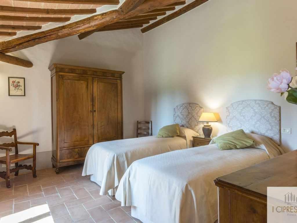 Villa I Cipressini Piscina Riscaldata Spa Toscana Pienza Extérieur photo