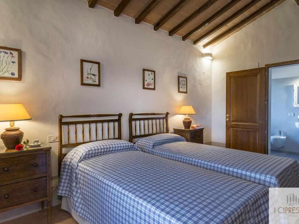 Villa I Cipressini Piscina Riscaldata Spa Toscana Pienza Extérieur photo