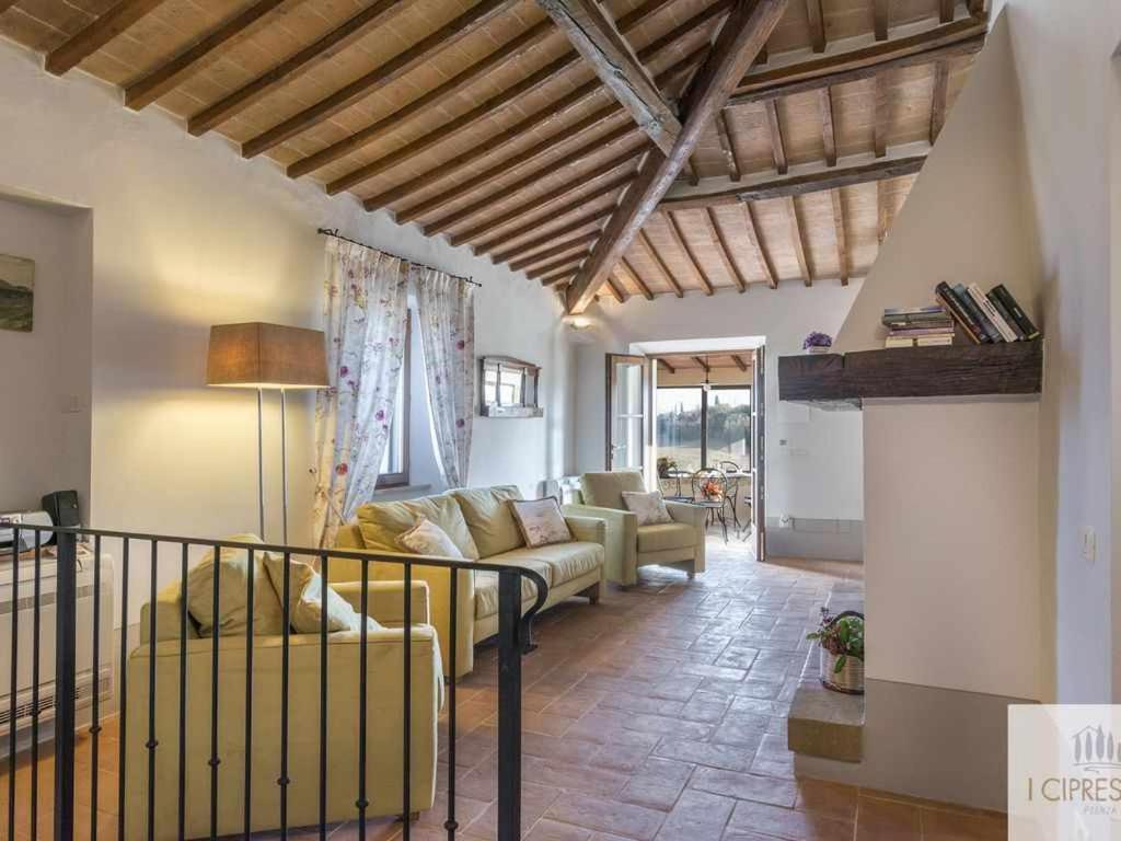 Villa I Cipressini Piscina Riscaldata Spa Toscana Pienza Extérieur photo