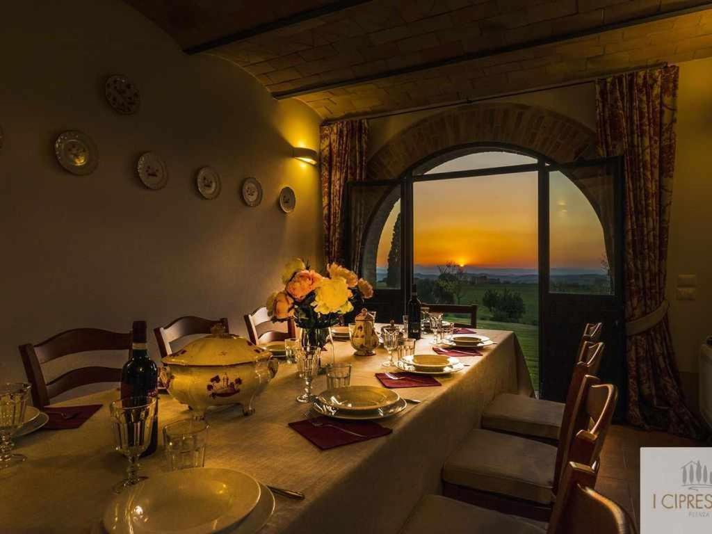 Villa I Cipressini Piscina Riscaldata Spa Toscana Pienza Extérieur photo