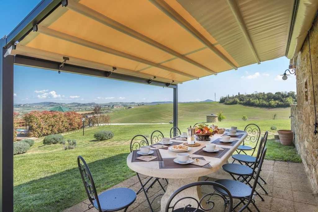 Villa I Cipressini Piscina Riscaldata Spa Toscana Pienza Extérieur photo