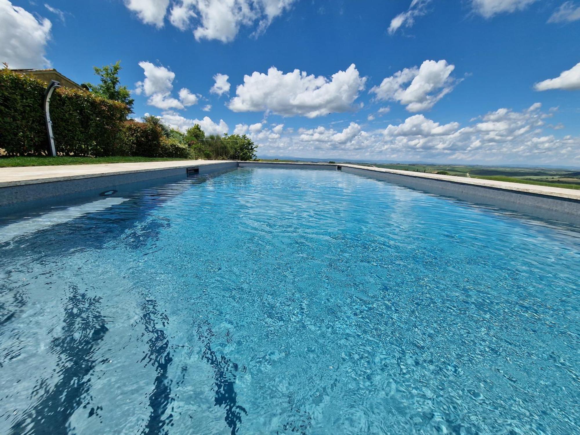 Villa I Cipressini Piscina Riscaldata Spa Toscana Pienza Extérieur photo
