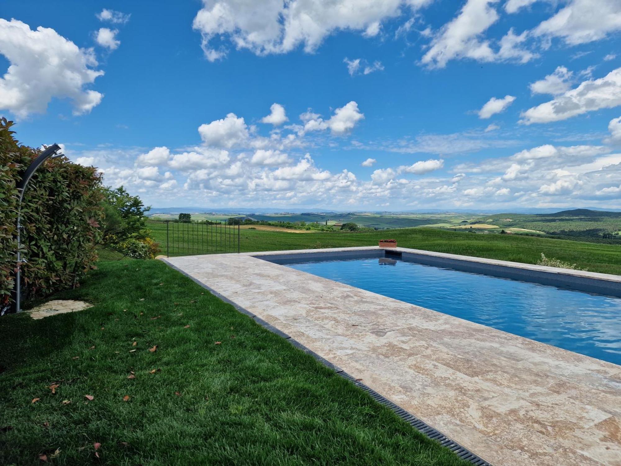Villa I Cipressini Piscina Riscaldata Spa Toscana Pienza Extérieur photo